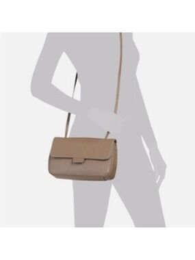 Anna Virgili Tan Soft Leather Luxury Bag Made in Italy